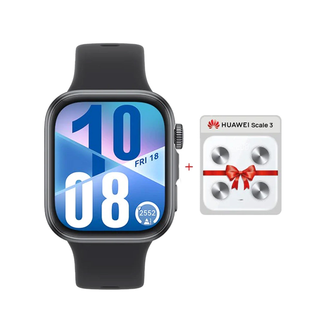 ساعة Huawei Watch Fit 4 الذكية | أسود ساعة Huawei Watch Fit 4 الذكية | أسود